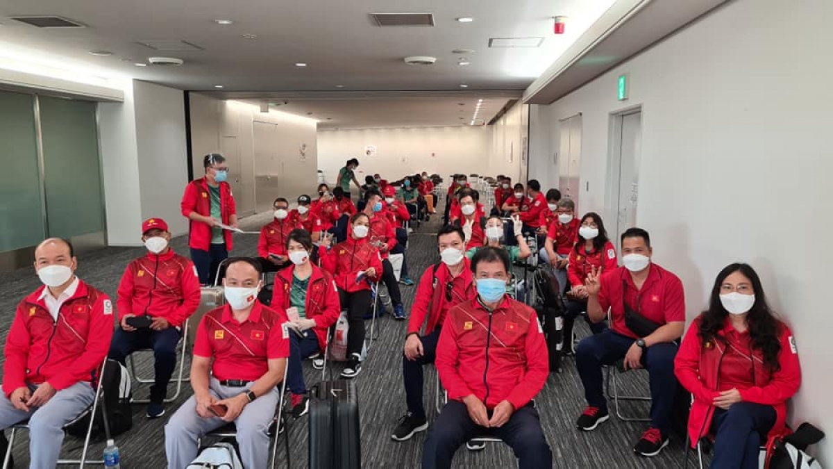 Đoàn thể thao Việt Nam vẫn đang nghiêm túc thực hiện các biện pháp phòng chống dịch