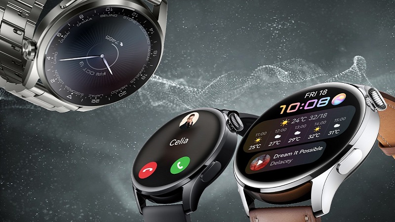 Huawei Watch 3 Hệ điều hành HarmonyOS 2, eSim, đã mở đặt trước
